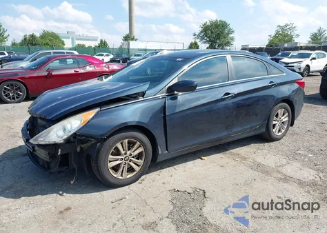 2013 Hyundai Sonata Gls from USA, damaged, VIN 5NPEB4AC3DH751389